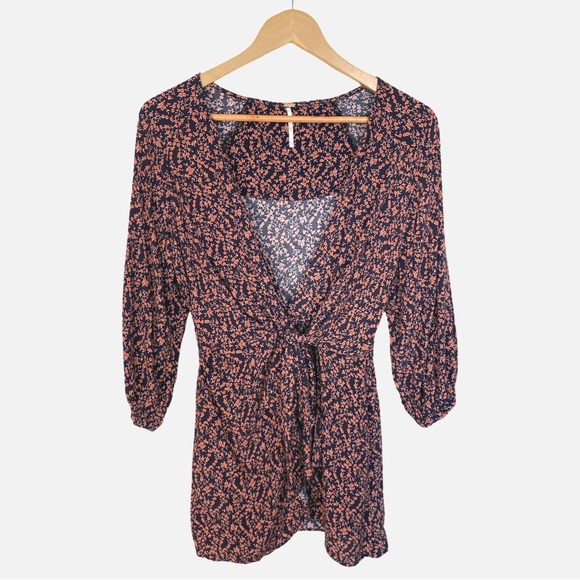 Free People size: XS floral Clara liberty floral tunic/mini dress - Picture 1 of 3